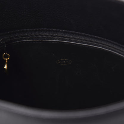 Chanel Caviar CC Shoulder Bag Black 9 of 11