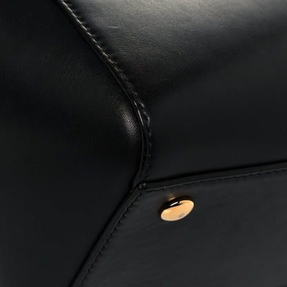 Versace Calfskin Signature Satchel Black 12 of 16