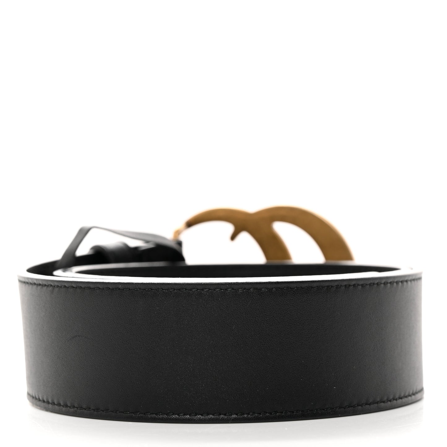 Calfskin Double G 40mm Belt 80 32 Black