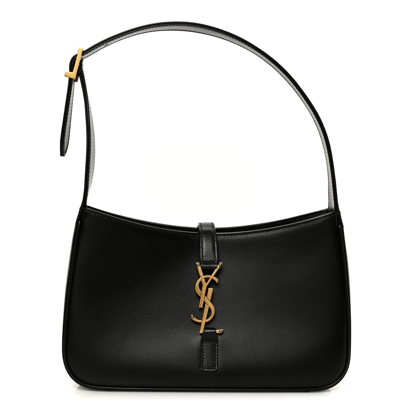 Smooth Calfskin Le 5 A 7 Hobo Black