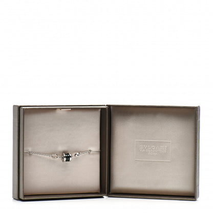 Bulgari Sterling Silver Black Ceramic Save the Children Bracelet SM 5 of 5