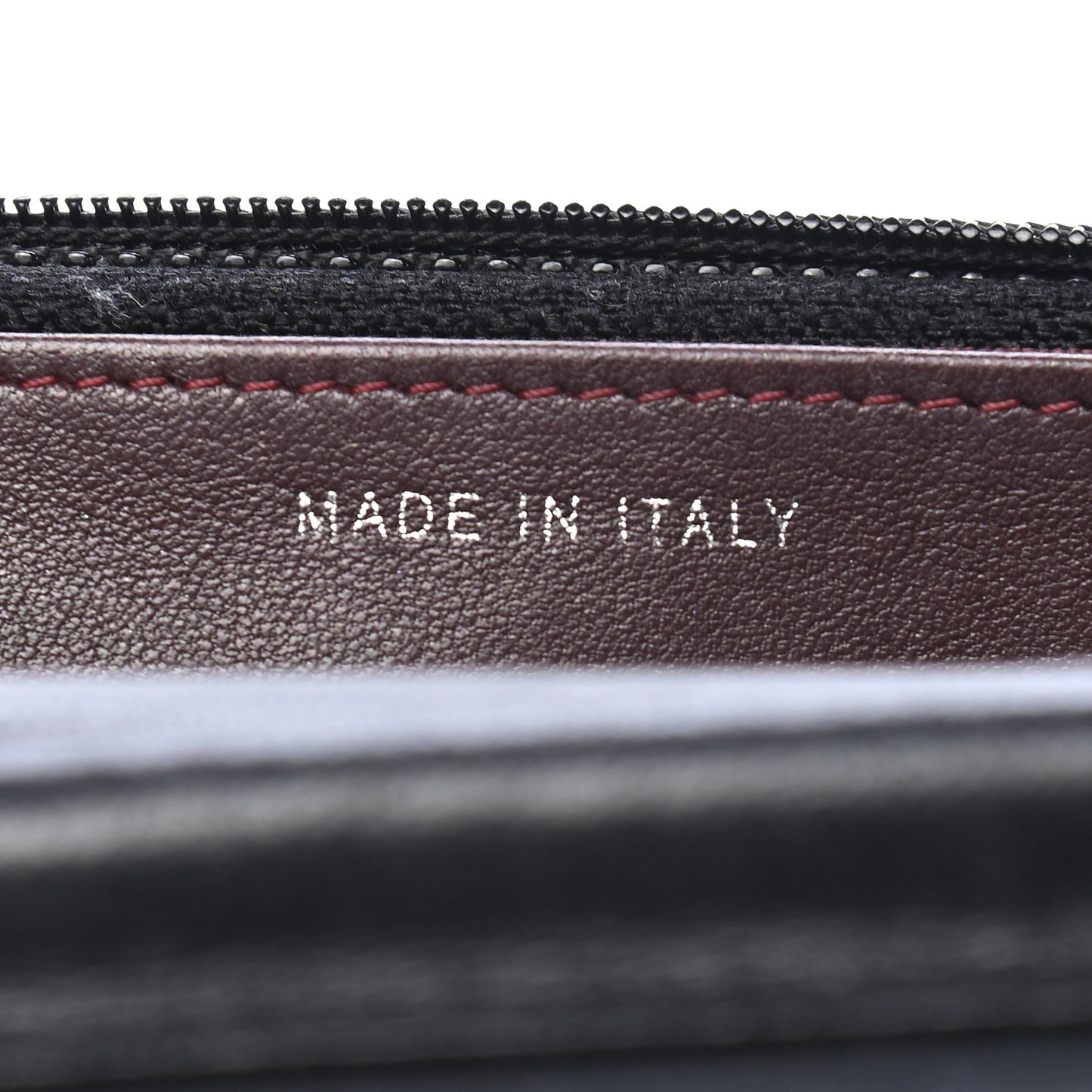 Lambskin Quilted Wallet On Chain WOC Black