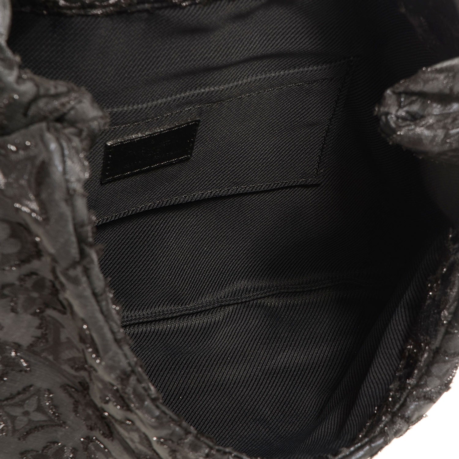 Louis Vuitton Lurex Quilted Monogram Altair Clutch Black 6 of 8