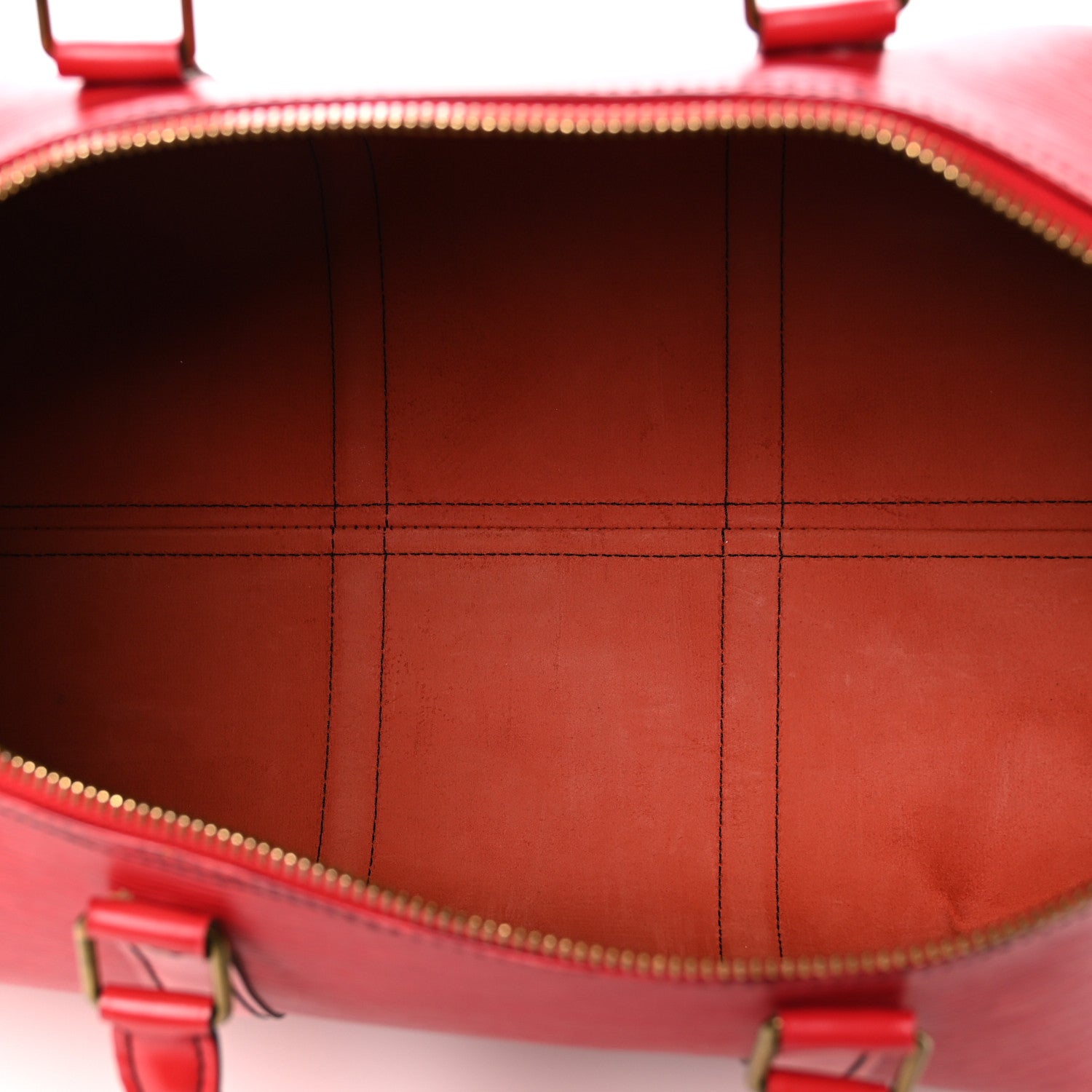 Louis Vuitton Epi Keepall 50 Castillan Red 4 of 9