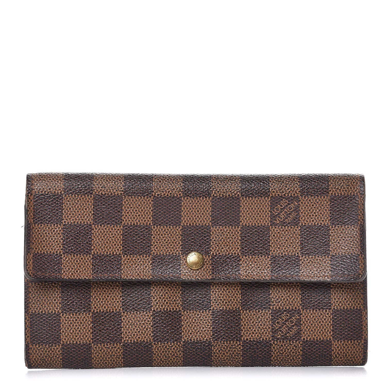 Louis Vuitton Damier Ebene Sarah Wallet 1 of 11