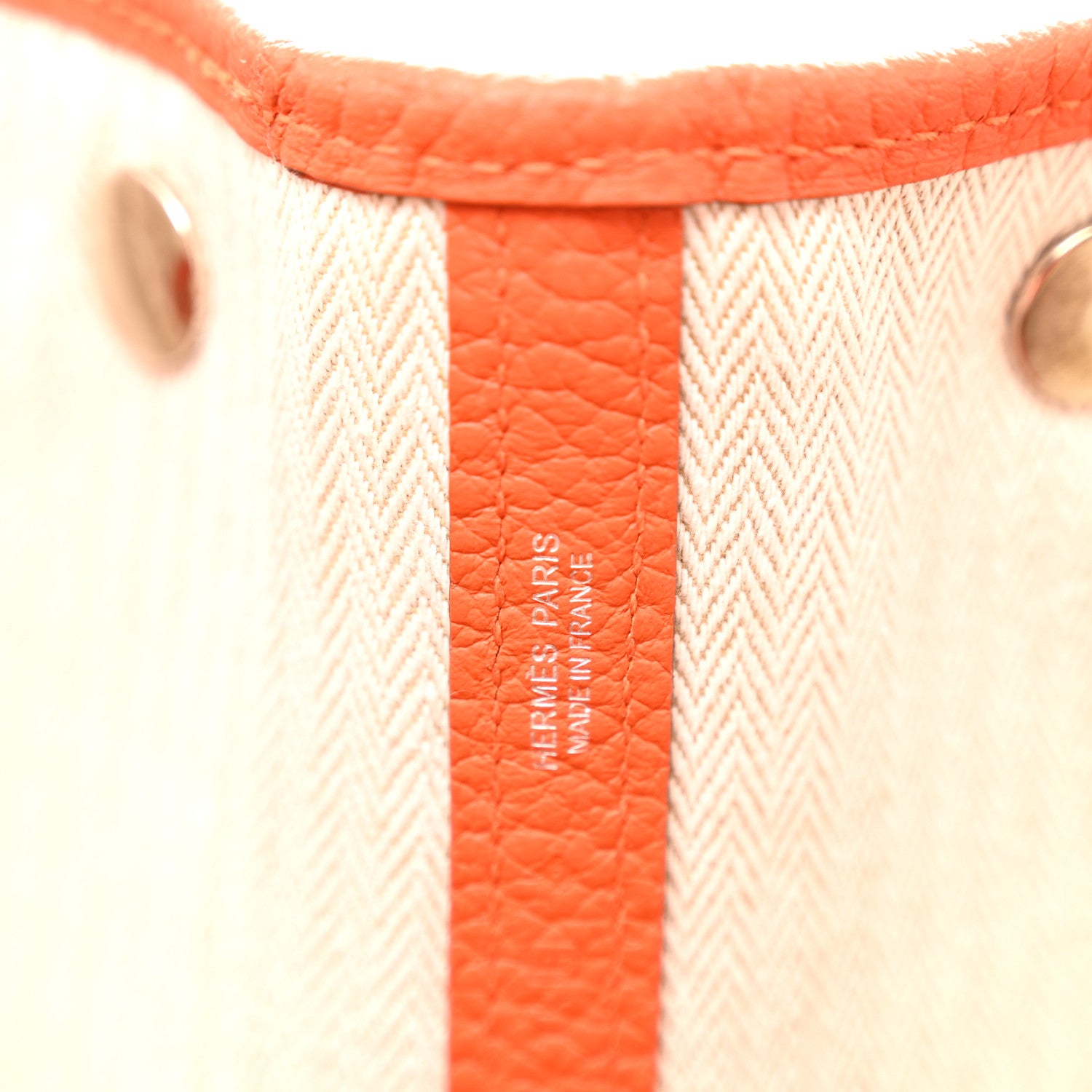 Hermes Negonda Garden Party 36 MM Orange 6 of 11