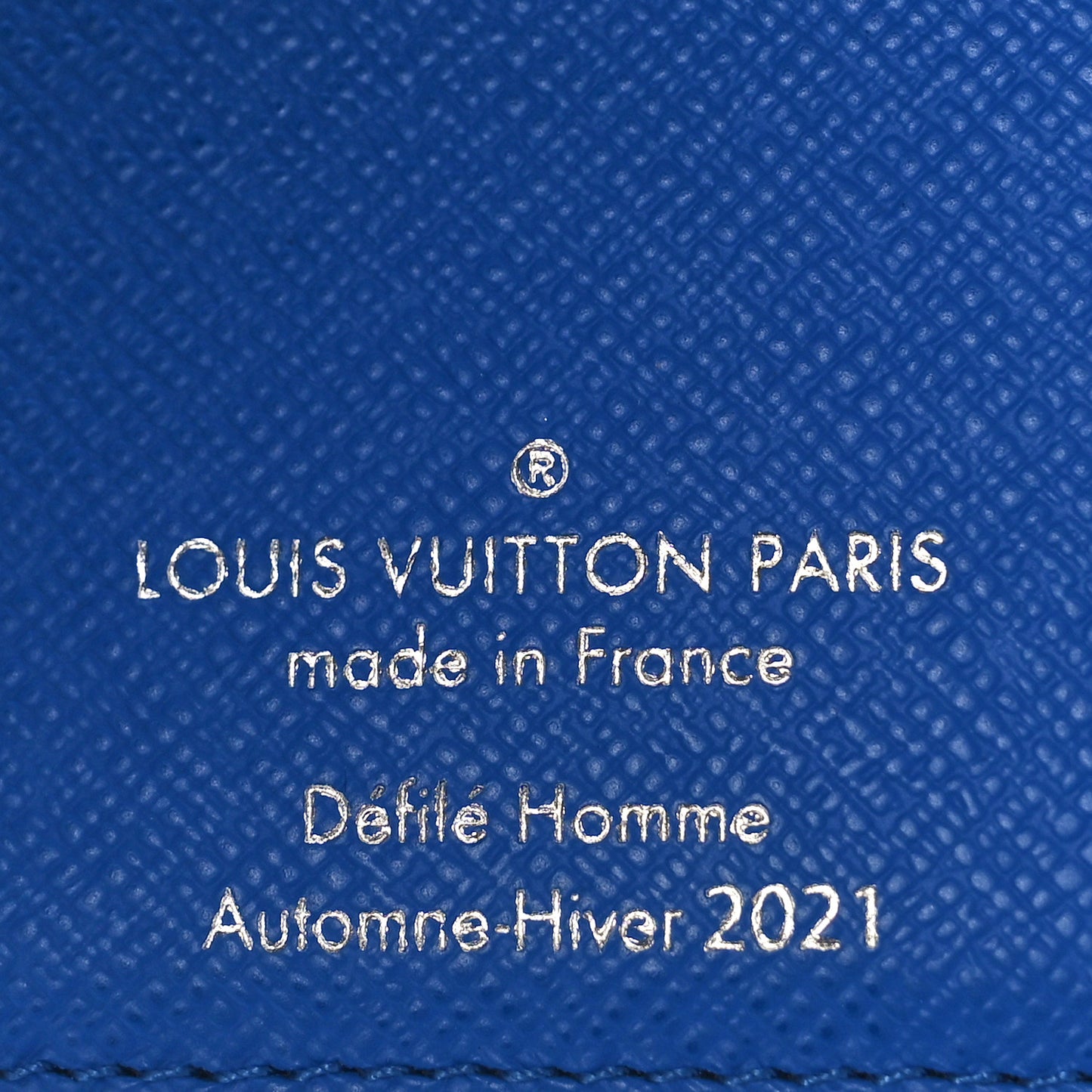 Vintage Monogram Everyday LV Multiple Wallet Blue