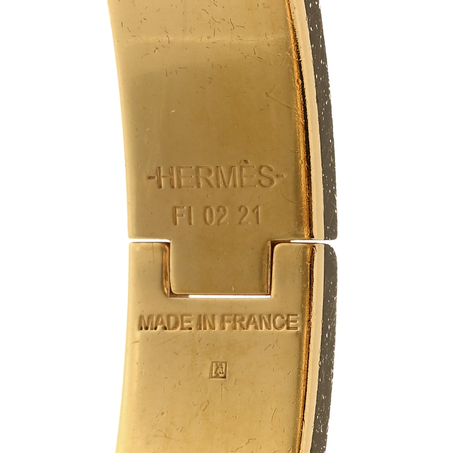 Hermes Enamel Narrow Clic Clac H Bracelet PM Black 3 of 3
