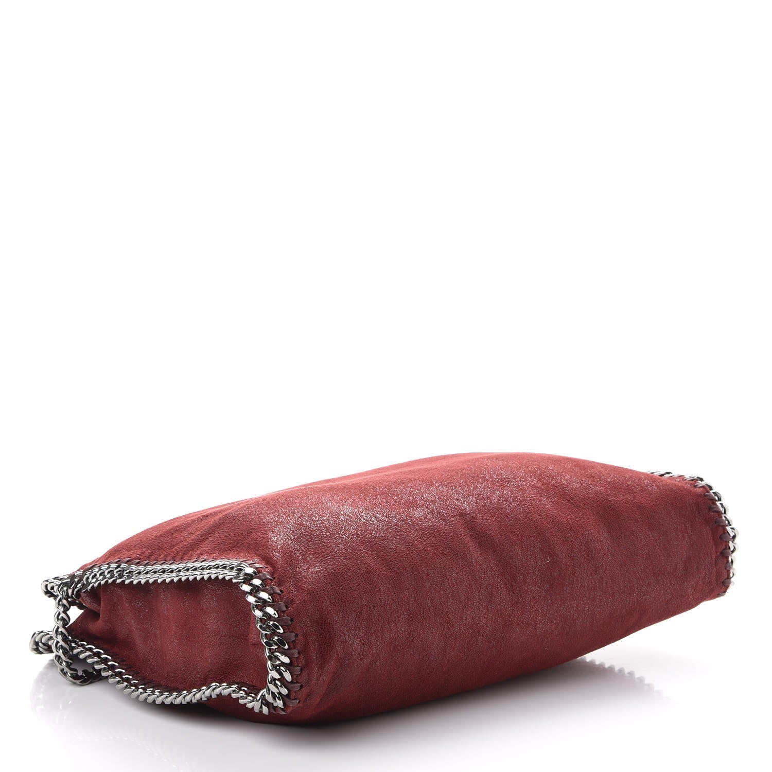 Stella McCartney Shaggy Deer Falabella Fold Over Tote Plum 4 of 8