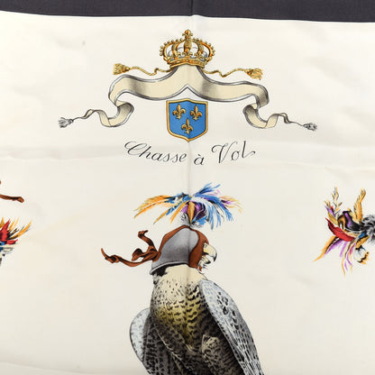 Hermes Silk Chasse A Vol Scarf 90 2 of 8