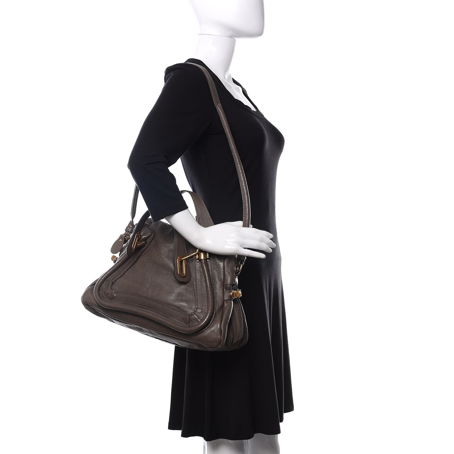 Chloe Calfskin Medium Paraty Rock 2 of 17