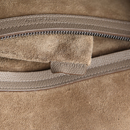 Celine Grained Calfskin Medium Phantom Luggage Taupe 6 of 10