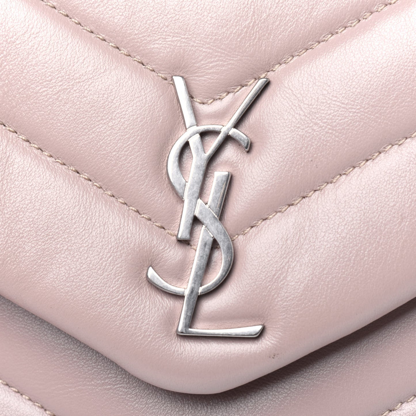 Calfskin Y Quilted Monogram Toy Loulou Crossbody Bag Light Natural