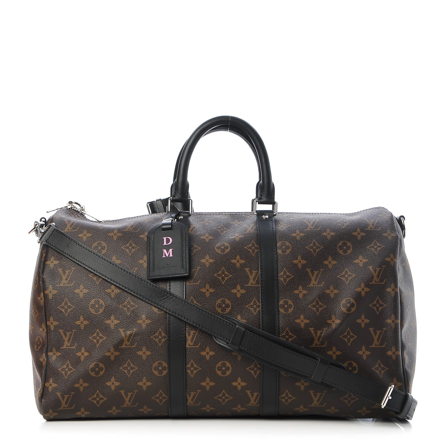 Louis Vuitton Monogram Macassar Keepall Bandouliere 45 1 of 10