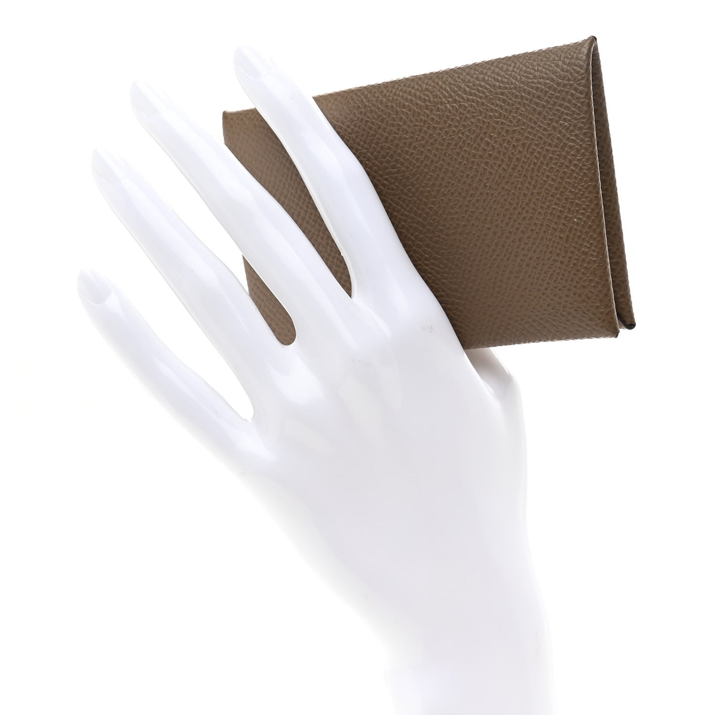 Epsom Calvi Card Case Etoupe