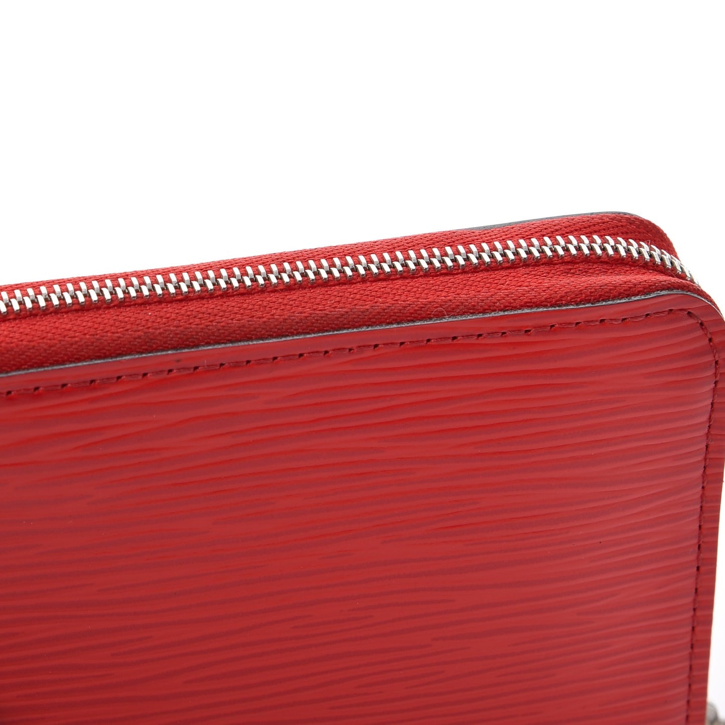 Epi Zippy Coin Purse Coquelicot