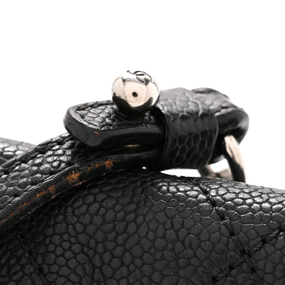 Chanel Caviar Quilted Medium Simply CC Flap Black 13 of 15