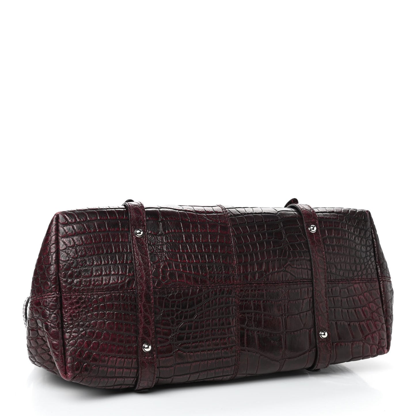 Crocodile Shoulder Bag Red