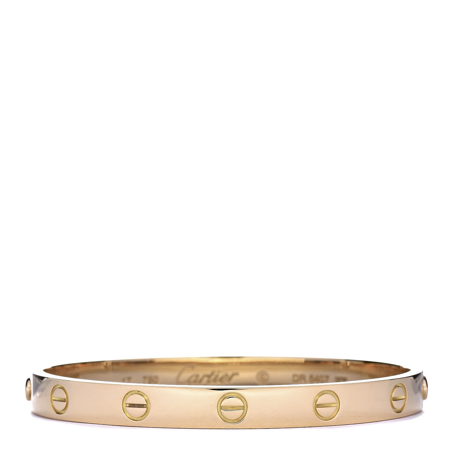 Cartier 18K Yellow Gold LOVE Bracelet 17 1 of 6