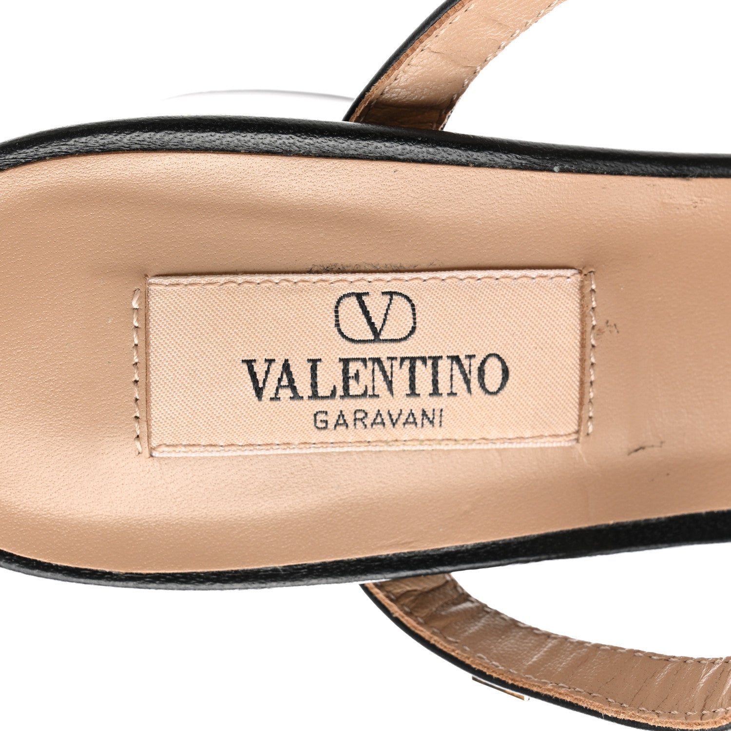 Valentino Garavani Calfskin Rockstud 60mm Caged Slide Sandals 39 Black 7 of 10