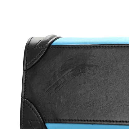 Celine Smooth Calfskin Nano Tri-Color Luggage Turquoise 13 of 17