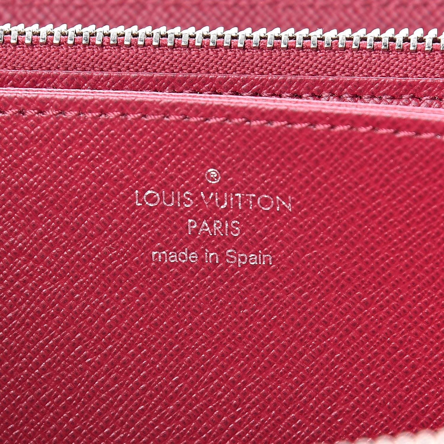 Louis Vuitton Epi Zippy Wallet Fuchsia 6 of 7