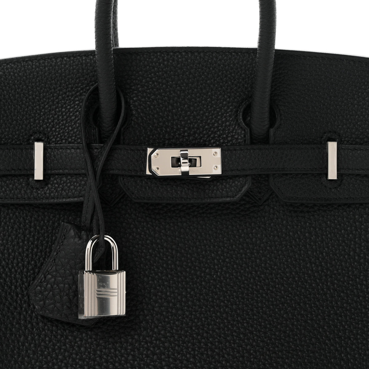 Hermes Togo Birkin 25 Black 8 of 11