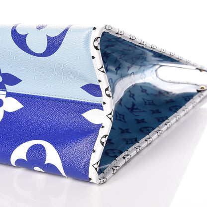 Louis Vuitton Monogram Giant Hawaii Onthego Blue 11 of 12