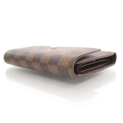 Louis Vuitton Damier Ebene Porte Tresor Etui Papier Wallet 3 of 10