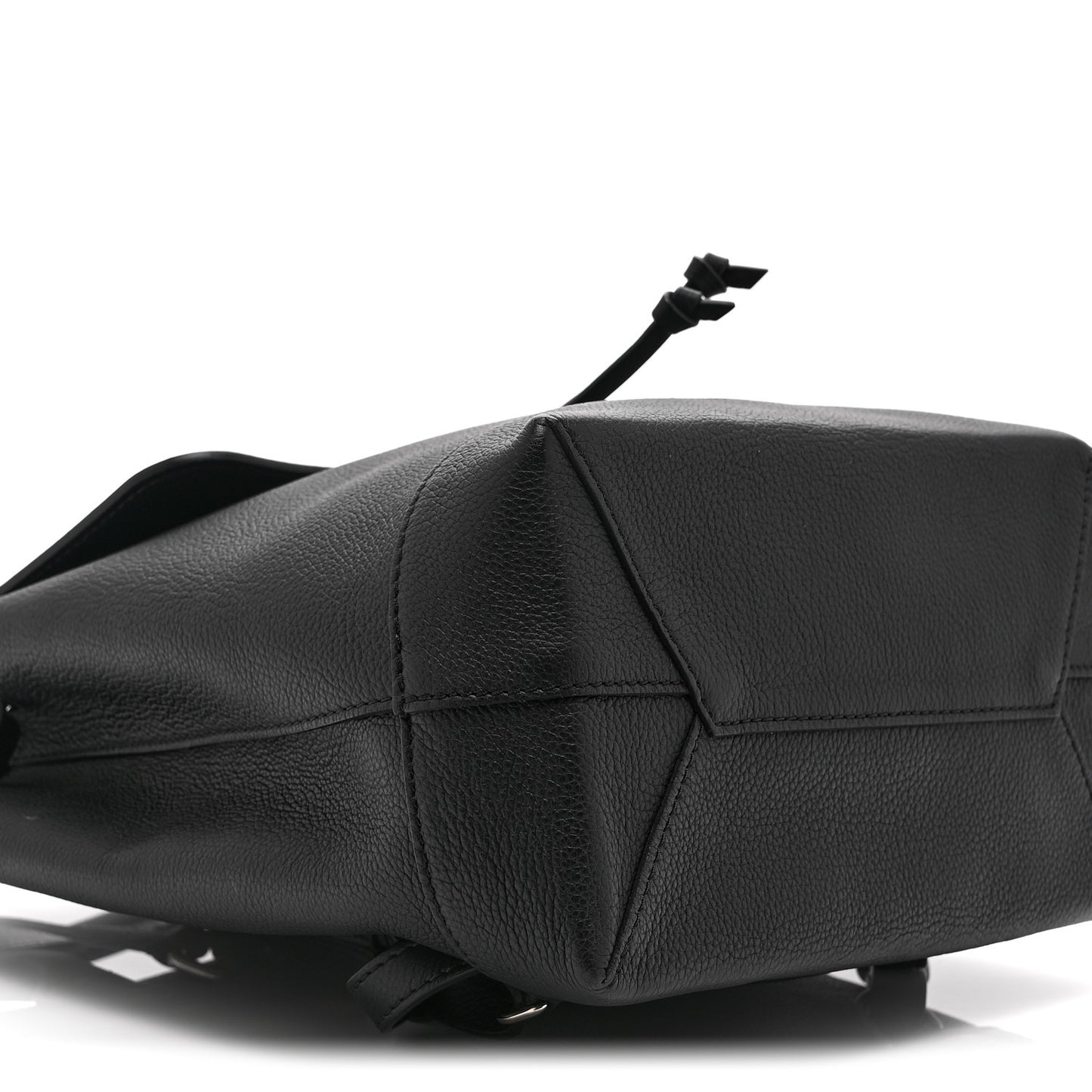 Calfskin Lockme Backpack Black