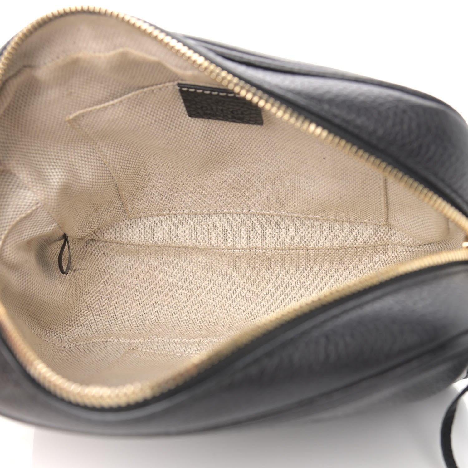 Gucci Pebbled Calfskin Small Soho Disco Bag Black 5 of 11