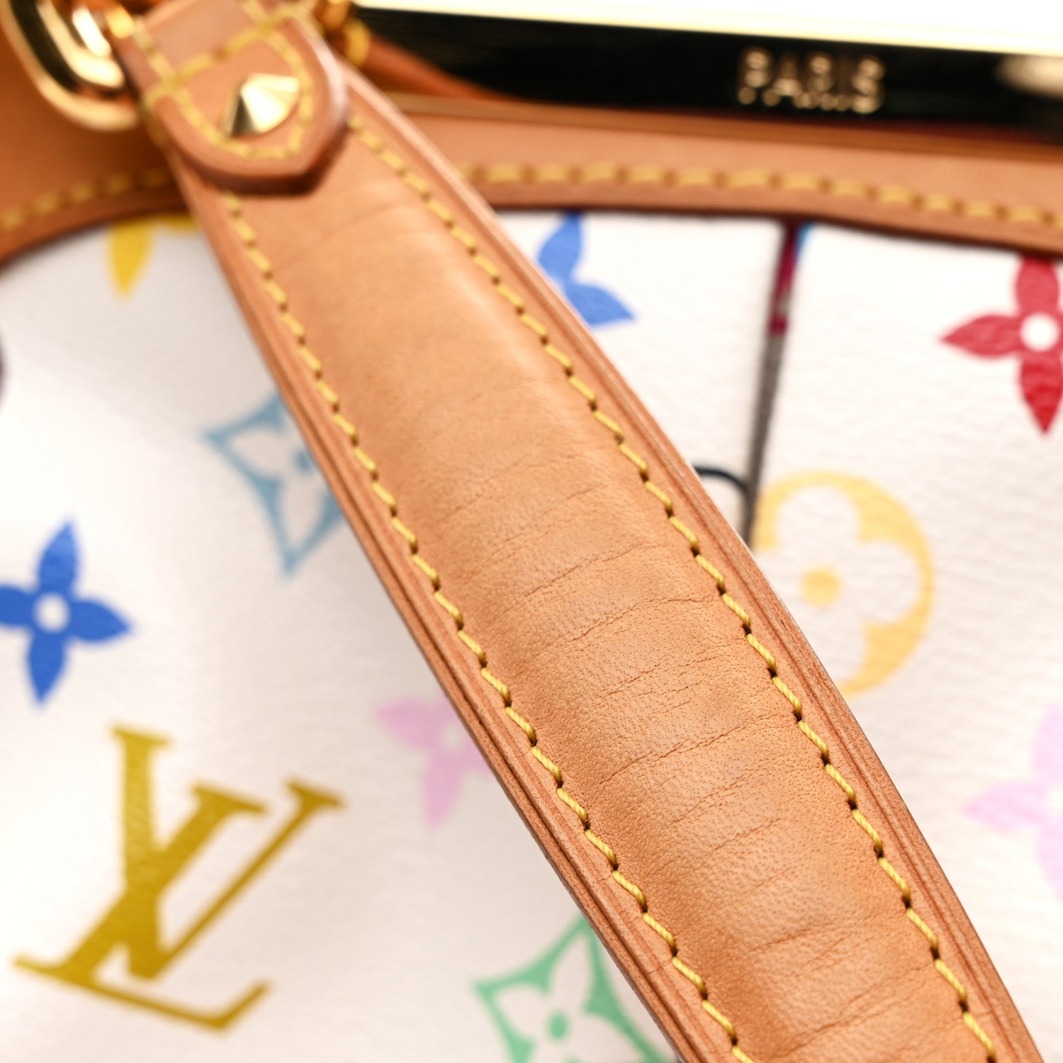 Louis Vuitton Monogram Multicolor Judy MM White 12 of 14