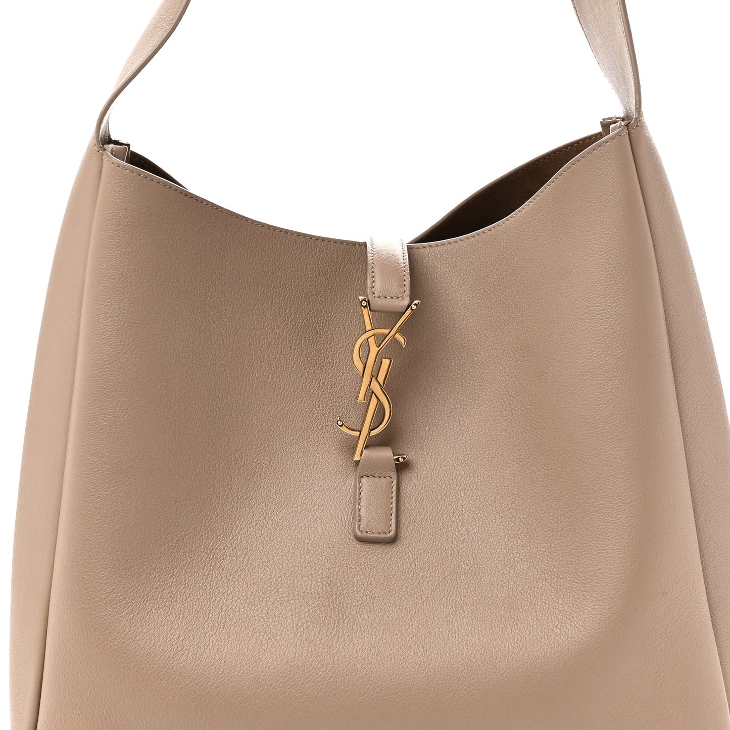 Supple Calfskin Large Le 5 A 7 Soft Hobo Dusty Grey