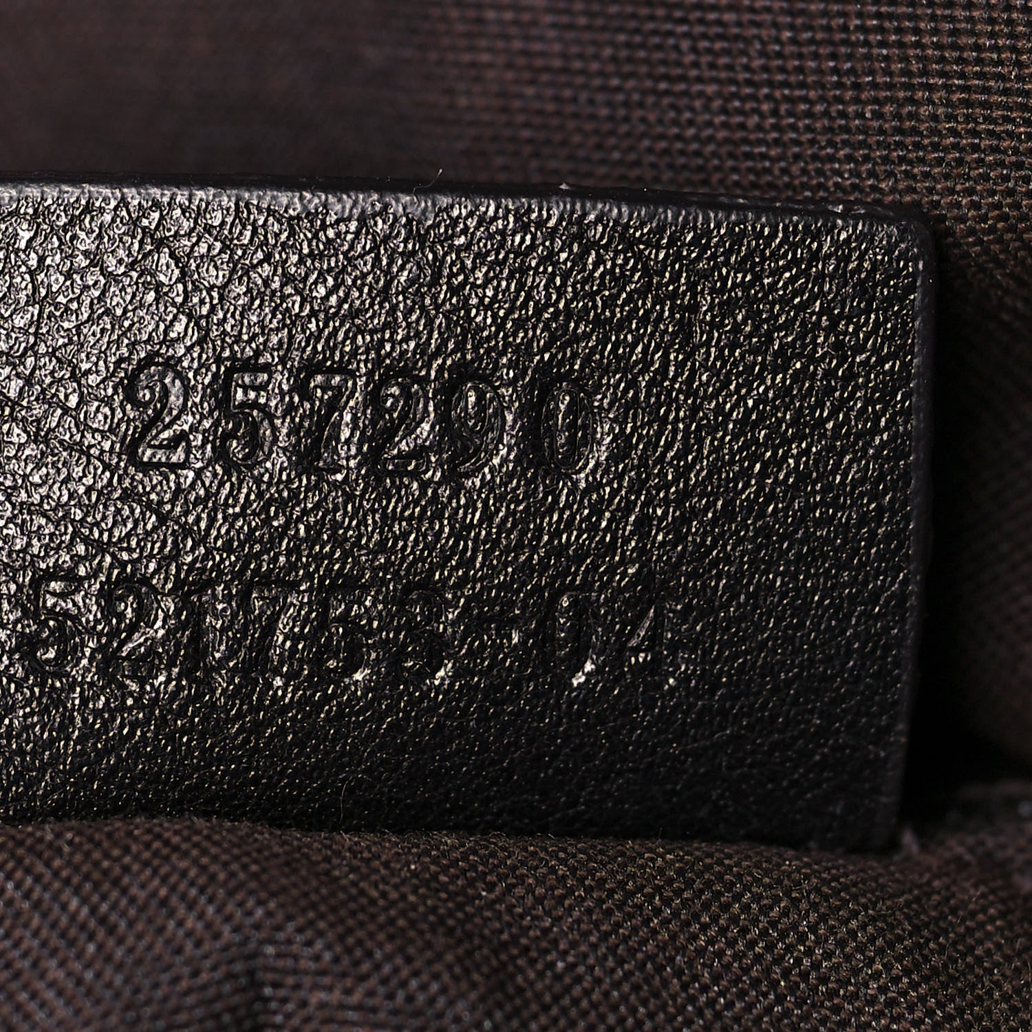 Gucci Horsebit Embossed Full Moon Tote Black 6 of 18