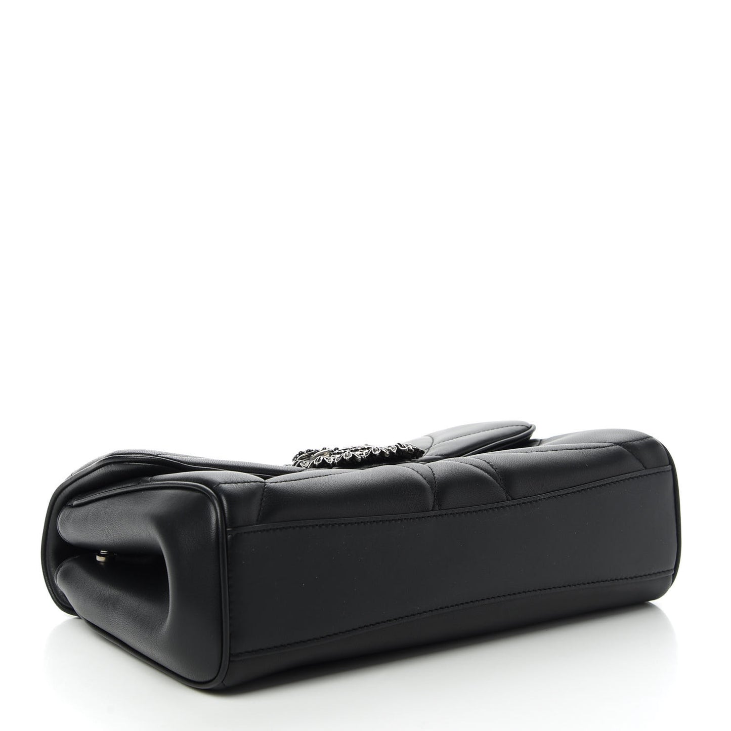 Lambskin Devotion Shoulder Bag Black
