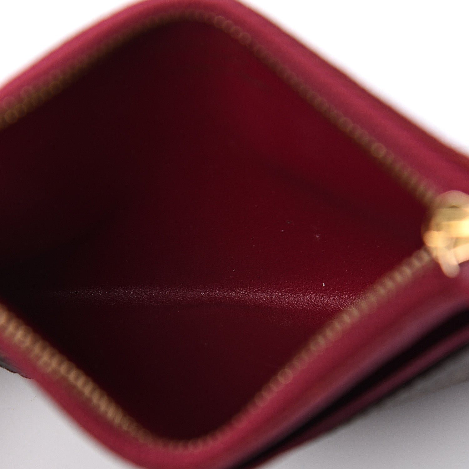 Louis Vuitton Monogram Zipped Card Holder Fuchsia 4 of 5