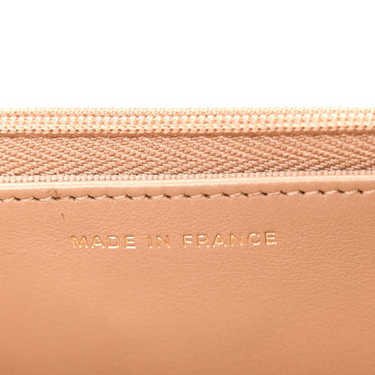 Chanel Caviar Quilted Wallet on Chain WOC Dark Beige 7 of 12