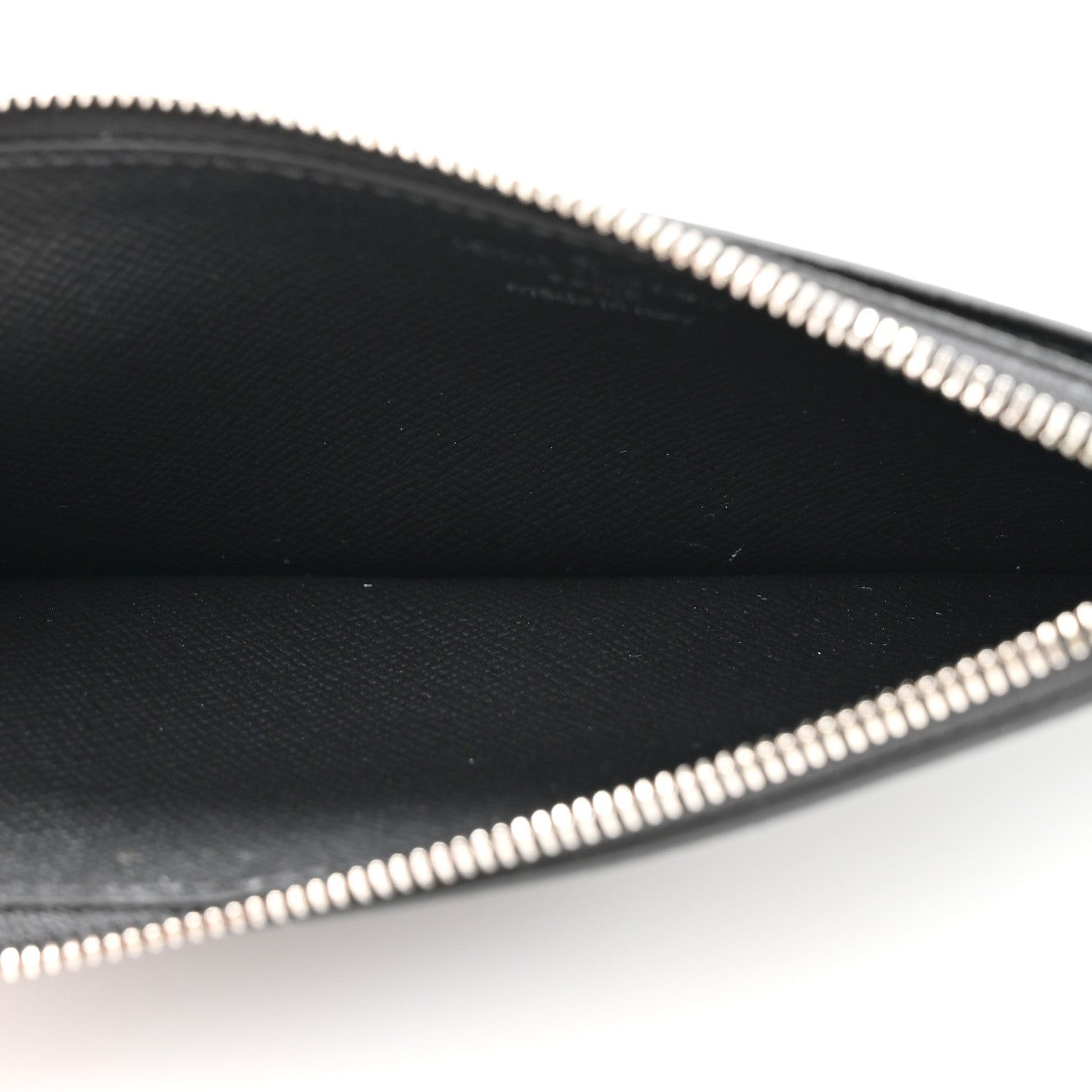 Louis Vuitton Metallic Taigarama Coin Card Holder Gunmetal Grey Black 6 of 7