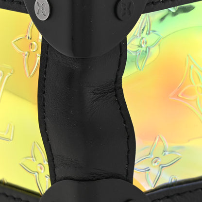 Louis Vuitton Calfskin PVC Monogram Solar Ray Soft Trunk Iridescent Prism Black 12 of 12