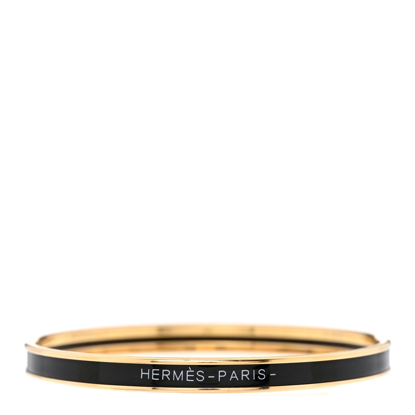 Enamel Uni Bangle 62 Black