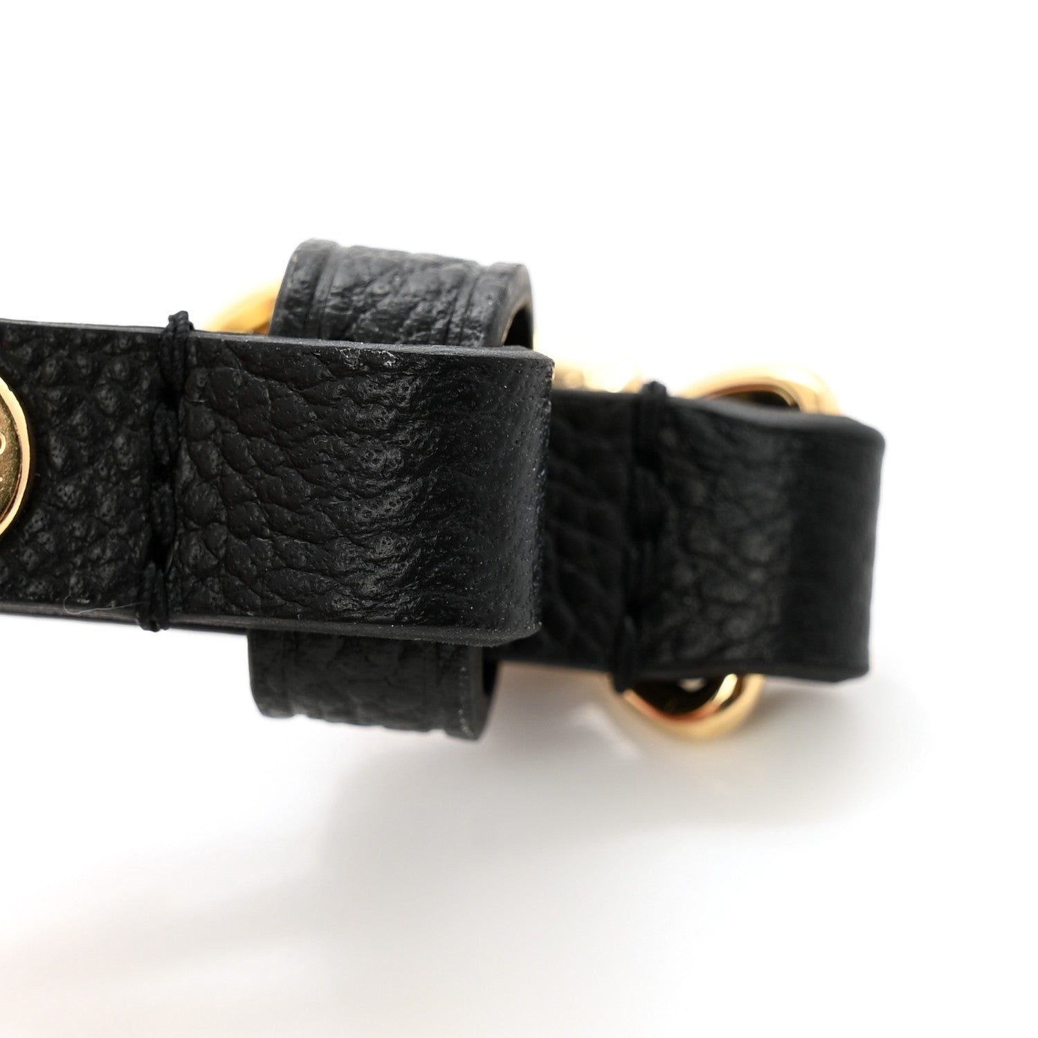 Louis Vuitton Calfskin Neonoe Shoulder Strap Black 4 of 5