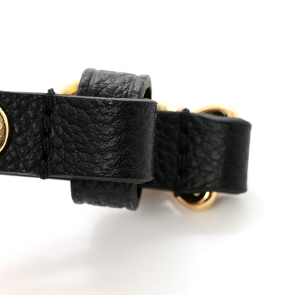 Louis Vuitton Calfskin Neonoe Shoulder Strap Black 4 of 5