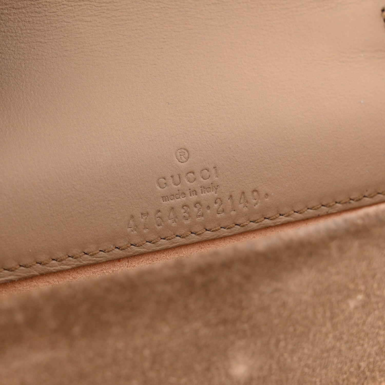 Gucci GG Supreme Monogram Super Mini Dionysus Shoulder Bag Taupe 6 of 12