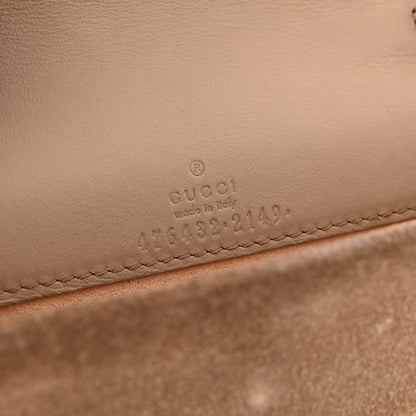 Gucci GG Supreme Monogram Super Mini Dionysus Shoulder Bag Taupe 6 of 12
