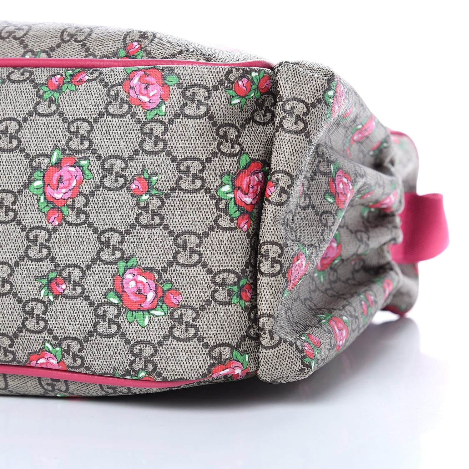Gucci GG Supreme Monogram Rose Bud Diaper Bag Pink 11 of 11