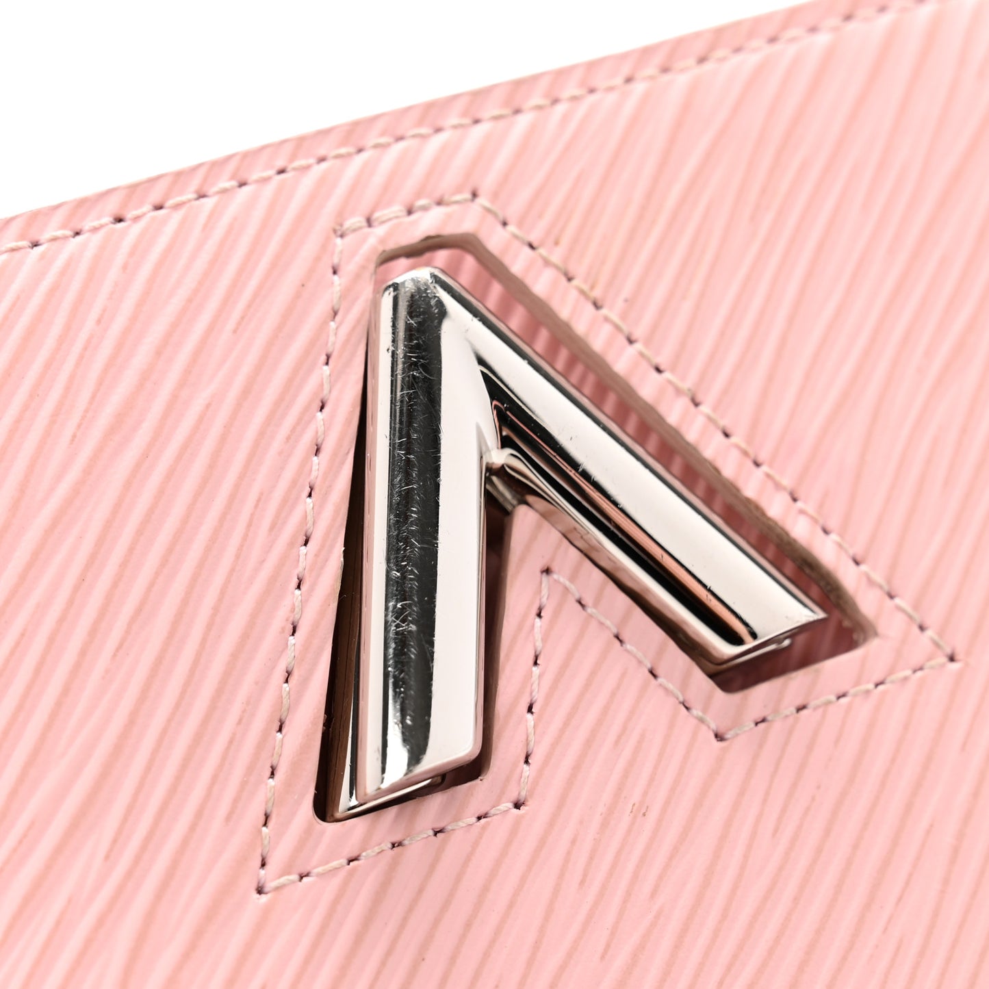 Epi Twist Compact Wallet Rose Ballerine