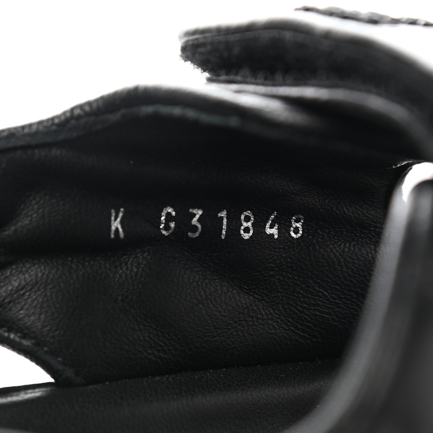 Chanel Lambskin Velcro Dad Sandals 38 Black 8 of 9
