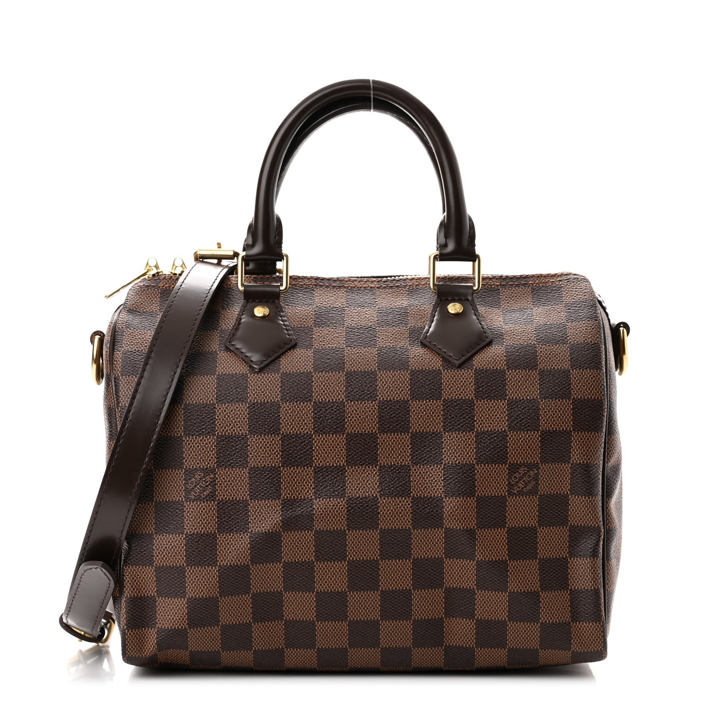 Damier Ebene Speedy Bandouliere 25