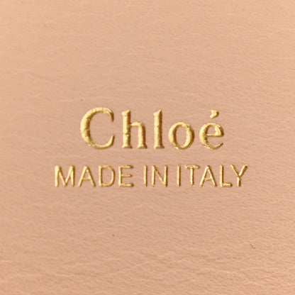Chloe Calfskin Lizard Embossed Small Aby Lock Delicate Pink 5 of 8