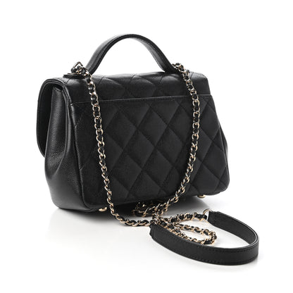 Chanel Caviar Quilted Small Business Affinity Flap Black 3 of 11